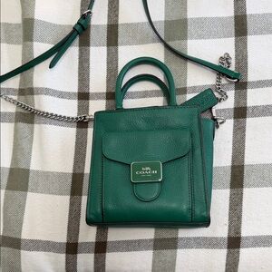 Coach Emerald Green Mini Bag